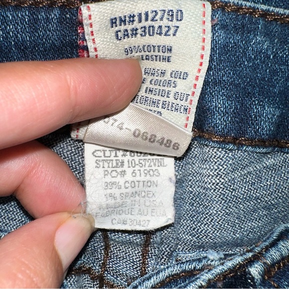 True Religion Straight Jeans Size 28 - Picture 7 of 11